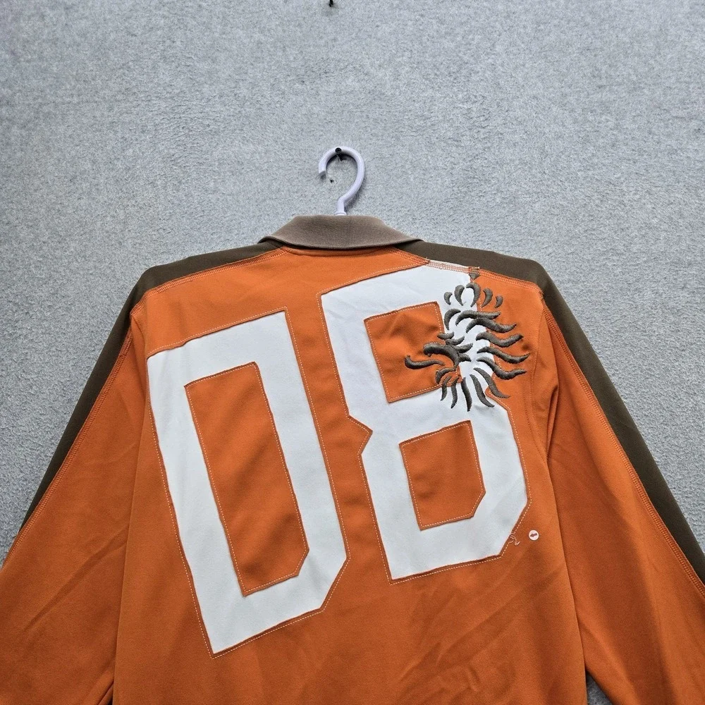 Netherlands Dutch National Men Jacket L Orange Nike Embroidered Soccer World Cup